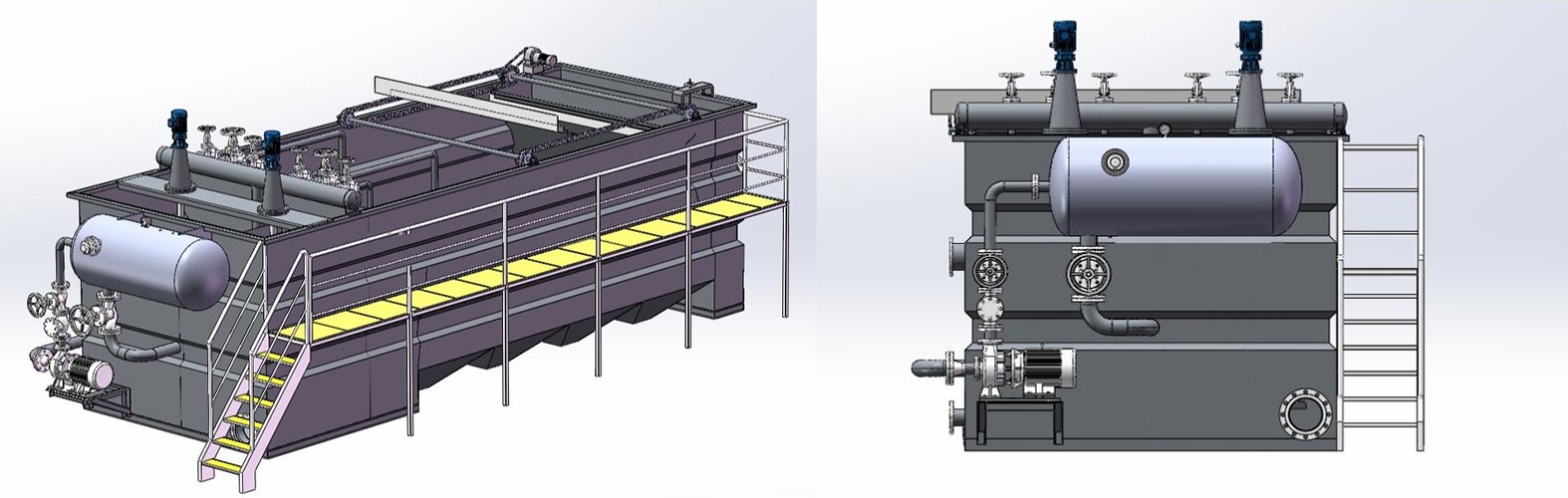 DAF device 3D diagram DAF device 3D diagram